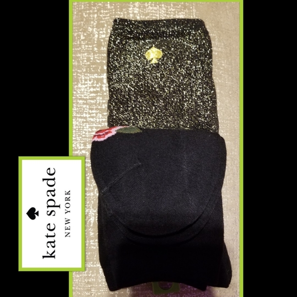 (3) Kate ♠ Spade Sexy Cozy Crew Socks - Picture 6 of 6